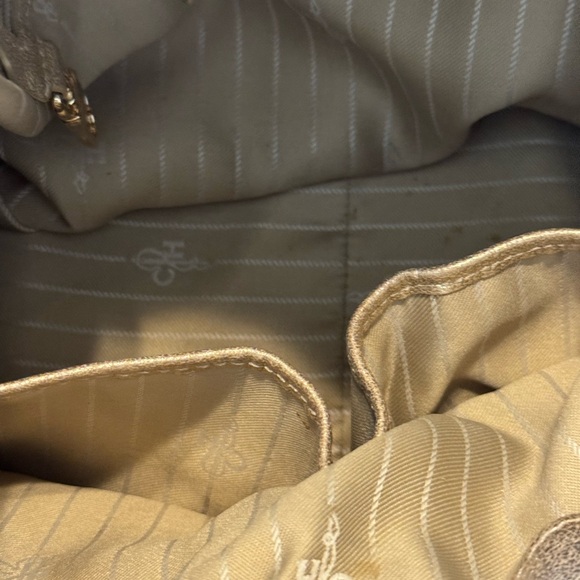 Cole Haan Leather Drawstring Bucket Bag. Never used. Excellent Condition. - Picture 7 of 14